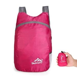 Foldable Backpack - Fuschia